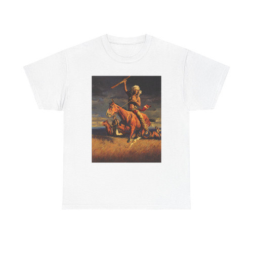 David Mann, Warrior Chief (Native Americans in Art) T-Shirt