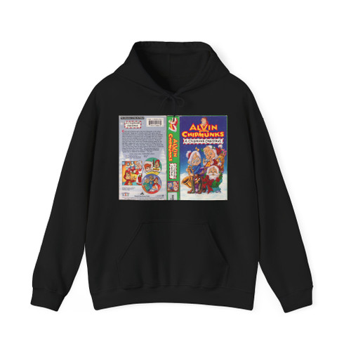 ALVIN AND THE CHIPMUNKS A CHIPMUNK CHRISTMAS (VHS COVER) Hoodie