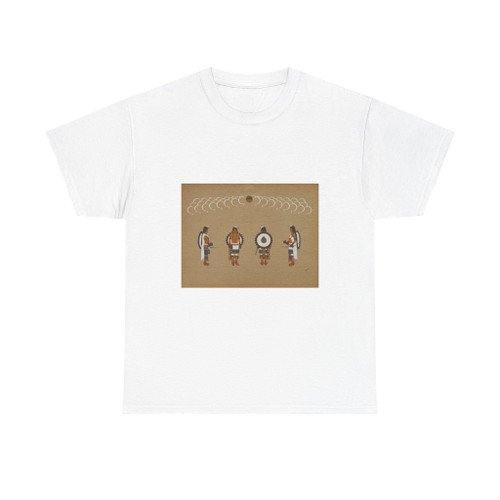 Roybal, Alphonso (Cattail Bird, Awa Tsireh) Hunter's Dance (Native Americans in Art) T-Shirt