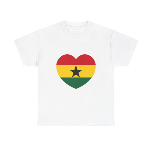 Heart Flag of Ghana - T-Shirt