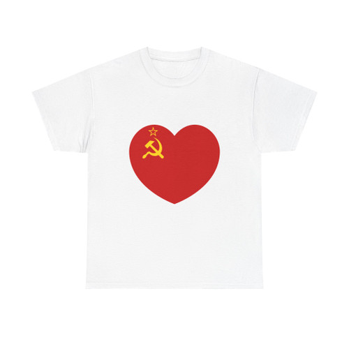 Heart Flag of the Soviet Union - T-Shirt