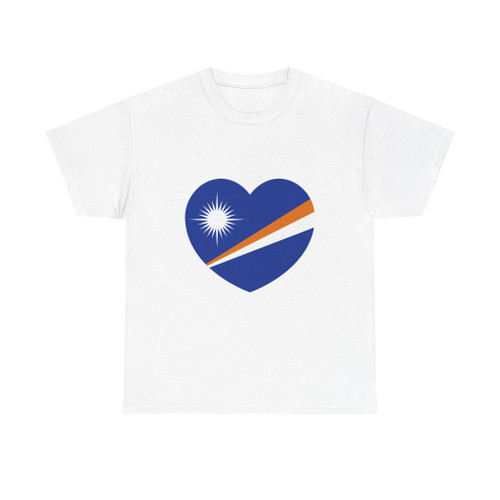 Heart Flag of the Marshall Islands - T-Shirt