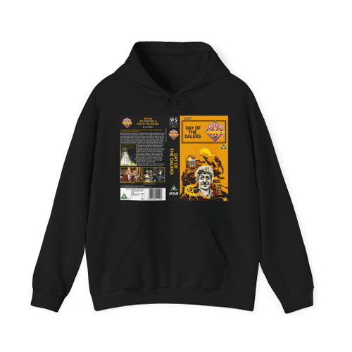 DOCTOR WHO DAY OF THE DALEKS (VHS COVER) Hoodie