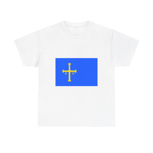 Flag of Asturias Spain - T-Shirt