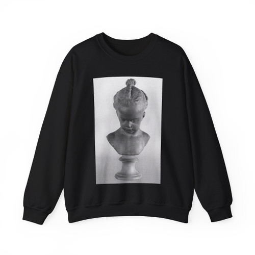 SALY, Jacques-Francois-Joseph - Head of a Girl (Artwork) Crewneck Sweatshirt