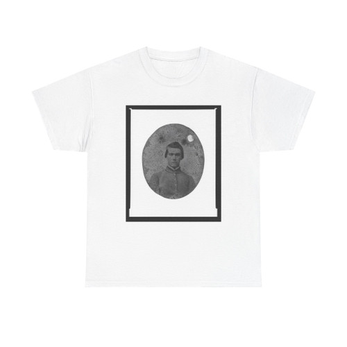 Portrait of Pvt. Bentley Weston, Bugler, Company a, 7Th South Carolina Cavalry, C.S.A. (U.S. Civil War) T-Shirt