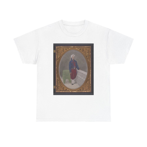 Private Louis A. Matos of Co. C, 5Th New York Infantry Regiment in Union Zouave Uniform (U.S. Civil War) T-Shirt