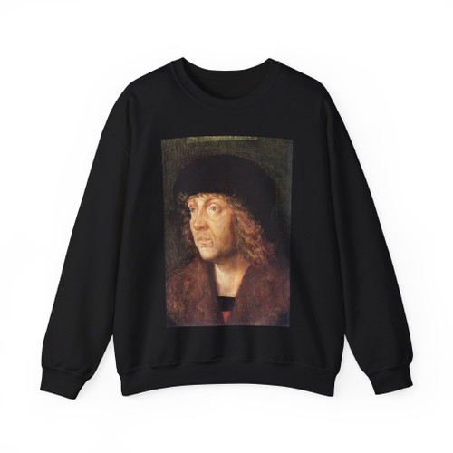 SCHAUFELEIN, Hans Leonhard - Portrait of a Man (Artwork) Crewneck Sweatshirt