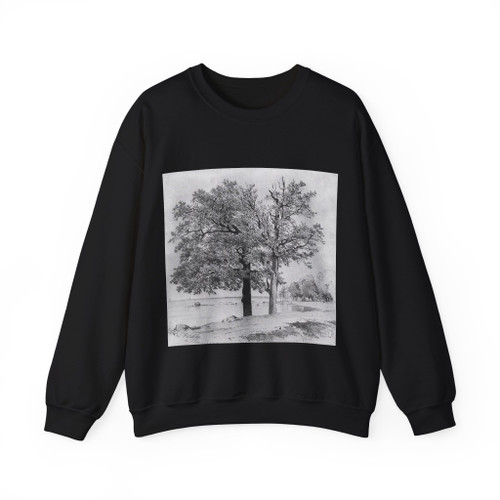 SHISKIN, Ivan Ivanovich - Dubky in Sestroretsk. 1880 (Artwork) Crewneck Sweatshirt