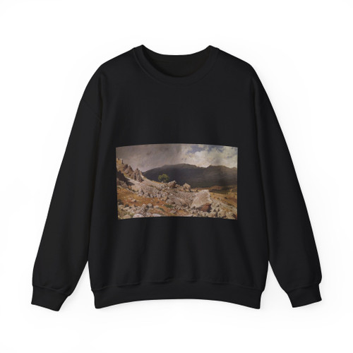 SHISKIN, Ivan Ivanovich - From neighborhoods Gurzuf 1879 (Artwork) Crewneck Sweatshirt