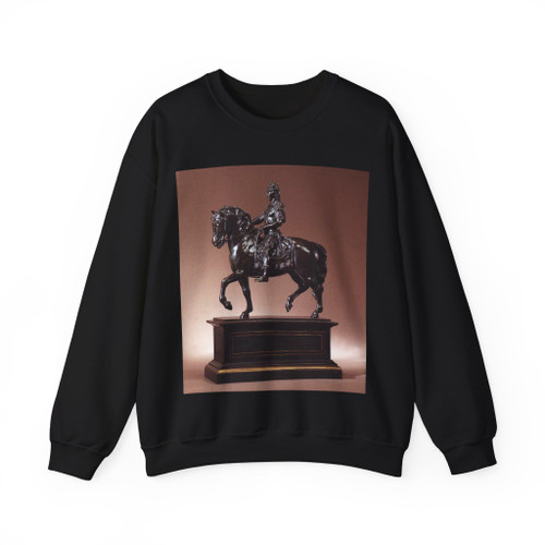 RYSBRACK, John Michael - Equestrian Statue of King William III (Artwork) Crewneck Sweatshirt