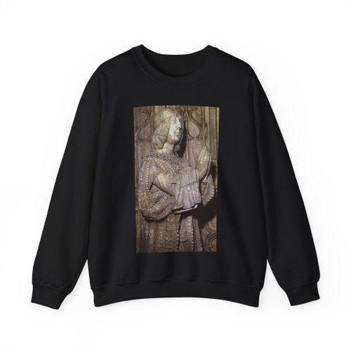 SILOE, Gil de - Tomb of Juan de Padilla (detail)2 (Artwork) Crewneck Sweatshirt