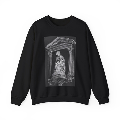SANSOVINO, Jacopo - Madonna with the Child (Artwork) Crewneck Sweatshirt