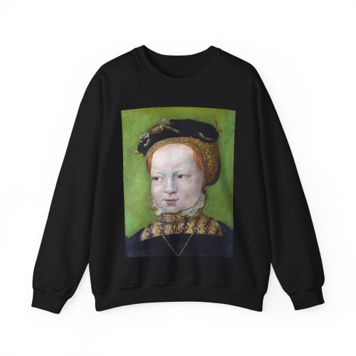 SEISENEGGER, Jacob - Portrait of a Girl (Artwork) Crewneck Sweatshirt
