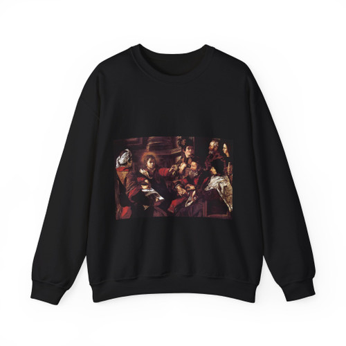 SERODINE, Giovanni - Christ among the Doctors (Artwork) Crewneck Sweatshirt
