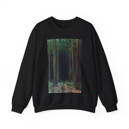 SHISKIN, Ivan Ivanovich - Conservation. Pinery 1881 (Artwork) Crewneck Sweatshirt