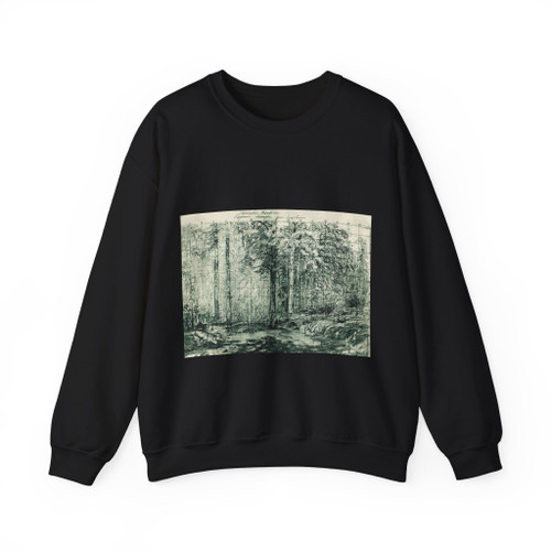 SHISKIN, Ivan Ivanovich - Ship grove. 1897 (Artwork) Crewneck Sweatshirt