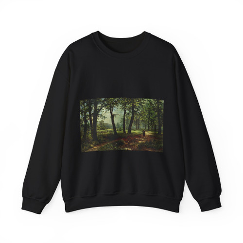 SHISKIN, Ivan Ivanovich - Summer day. 1891 (Artwork) Crewneck Sweatshirt