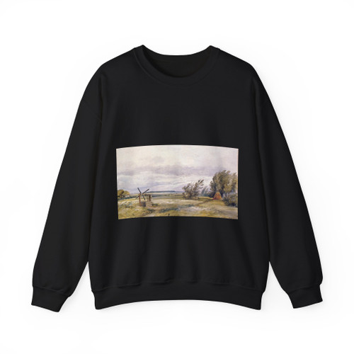 SHISKIN, Ivan Ivanovich - Shmelevka. Windy den18 (Artwork) Crewneck Sweatshirt