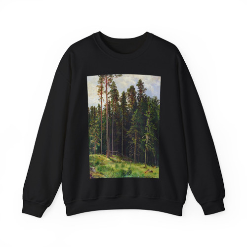 SHISKIN, Ivan Ivanovich - 1892 Forest (Artwork) Crewneck Sweatshirt