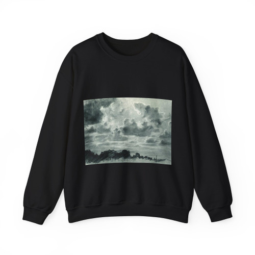 SHISKIN, Ivan Ivanovich - Clouds 1880 (Artwork) Crewneck Sweatshirt