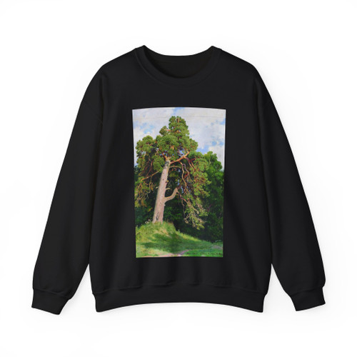 SHISKIN, Ivan Ivanovich - Pine. 1892 (Artwork) Crewneck Sweatshirt