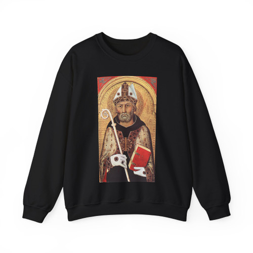 SIMONE MARTINI - Polyptych (detail)2 (Artwork) Crewneck Sweatshirt