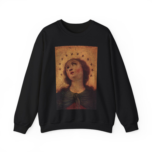SASSOFERRATO - Madonna at Prayer (Artwork) Crewneck Sweatshirt