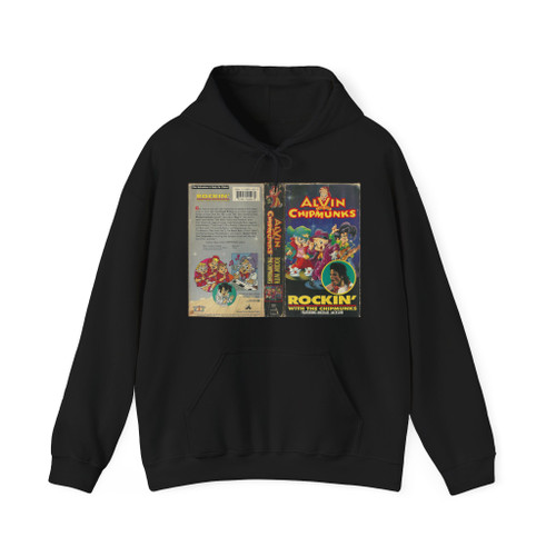 ALVIN AND THE CHIPMUNKS ROCKIN WITH THE CHIPMUNKS FEATURING MICHAEL JACKSON (VHS COVER) Hoodie
