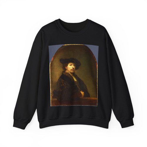 REMBRANDT Harmenszoon van RIJN - Self Portrait at the Age of 34 (Artwork) Crewneck Sweatshirt