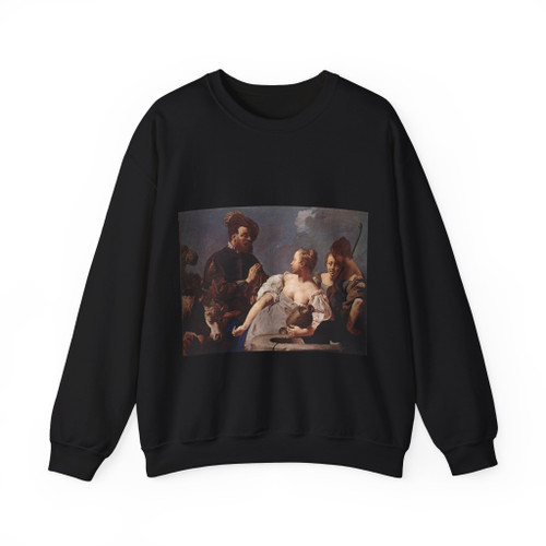 PIAZZETTA, Giovanni Battista - Rebecca at the Well (Artwork) Crewneck Sweatshirt