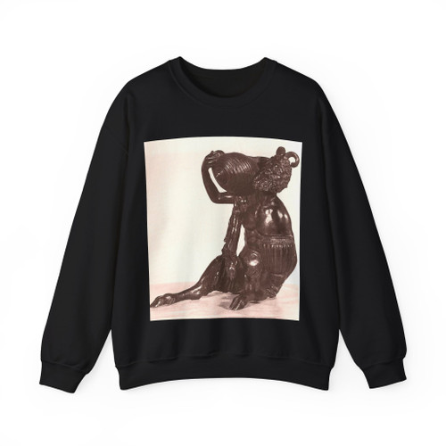 RICCIO, Il - Satyr with an Amphora and Shell (Artwork) Crewneck Sweatshirt