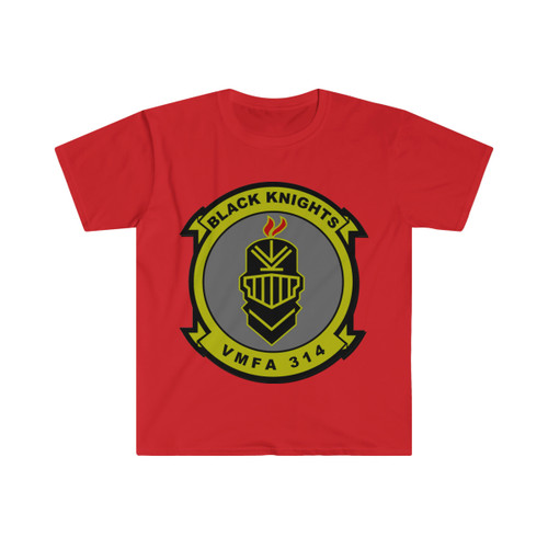 VMFA 314 Marine Fighter Attack Squadron 314 Black Knights (USMC) Unisex T-Shirt