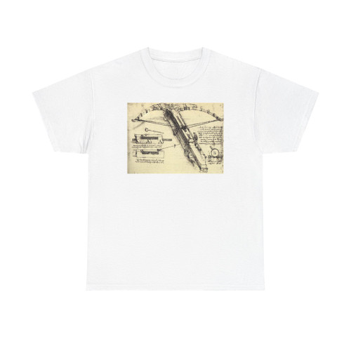 LEONARDO da Vinci - Giant Crossbow (Artwork) T-Shirt