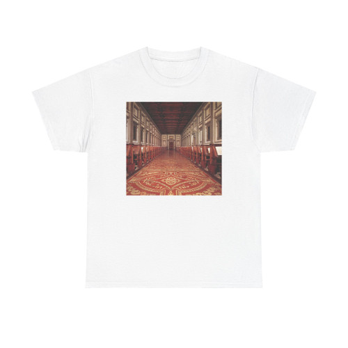 MICHELANGELO, Buonarroti -early- Laurentian Library (Artwork) T-Shirt