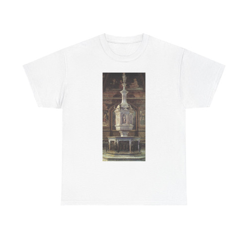 QUERCIA, Jacopo della - Baptismal font2 (Artwork) T-Shirt