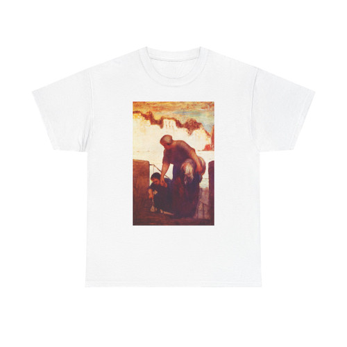 DAUMIER, Honore - The Laundress (Artwork) T-Shirt