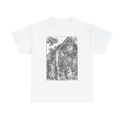 DURER, Albrecht - 9. The Adoration of the Shepherds. (The Nativity) (Artwork) T-Shirt