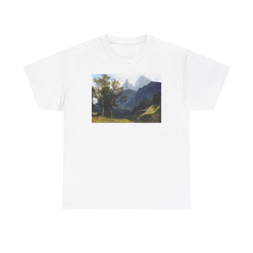 BIERSTADT, Albert - Tyrolean Lansscape (Artwork) T-Shirt