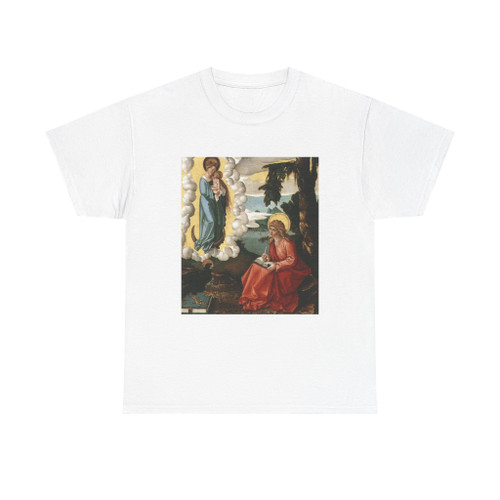 BALDUNG GRIEN, Hans - religious - St John at Patmos (Artwork) T-Shirt
