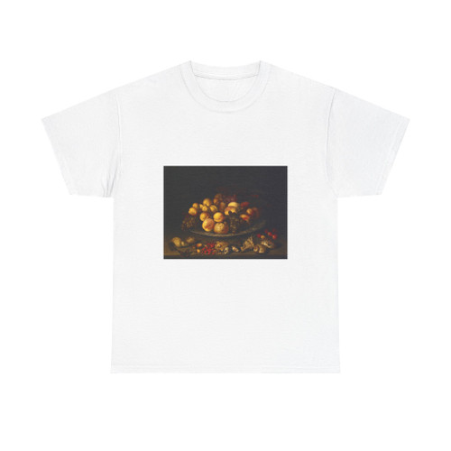 AST, Balthasar van der - Plate with Fruits and Shells (Artwork) T-Shirt