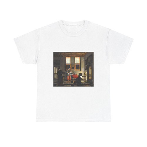 ELINGA, Pieter Janssens - Interior with Seated Figures (Artwork) T-Shirt