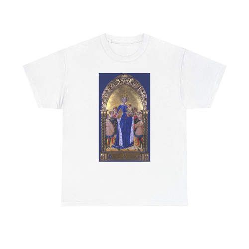 FRANCESCO d'Antonio - The Virgin and Child with Six Angels and Two Cherubim (Artwork) T-Shirt
