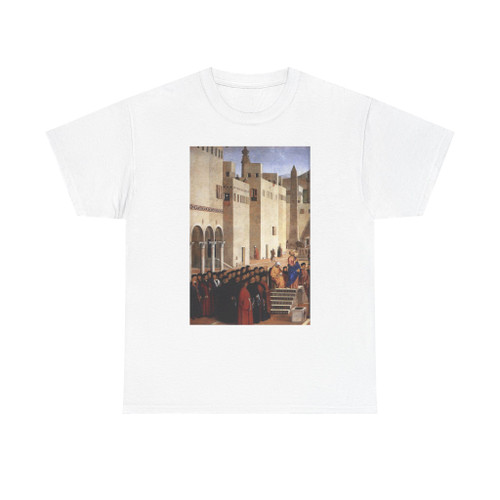 BELLINI, Giovanni - 1500-09 - Sermon of St Mark in Alexandria (detail)2 (Artwork) T-Shirt