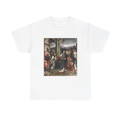 FRANCIA, Francesco - Adoration of the Child (Artwork) T-Shirt