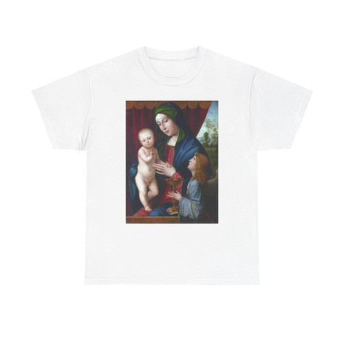 FRANCIA, Francesco - The Virgin and Child with an Angel (Artwork) T-Shirt