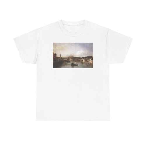 BELLOTTO, Bernardo - Italy - View of Verona and the River Adige from the Ponte Nuovo (Artwork) T-Shirt