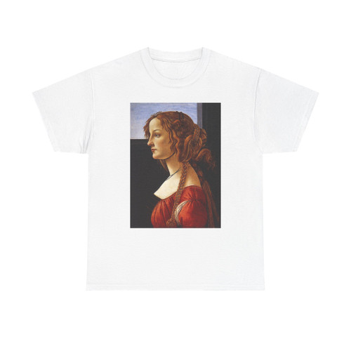 BOTTICELLI, Sandro - Portrait of a Young Woman3 (Artwork) T-Shirt