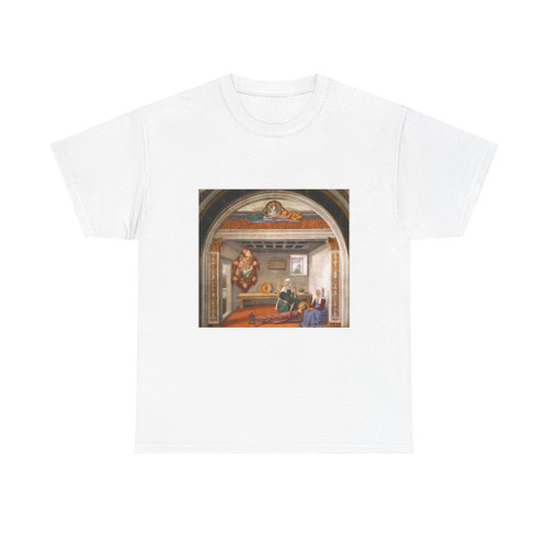 GHIRLANDAIO, David - Announcement of Death to St Fina (Artwork) T-Shirt