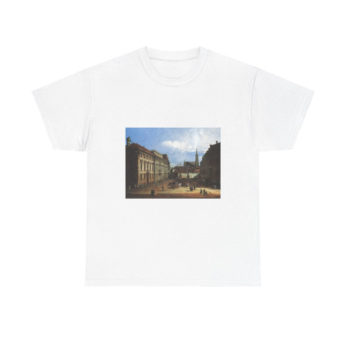 BELLOTTO, Bernardo - Vienna - Vienna, the Lobkowitzplatz (Artwork) T-Shirt